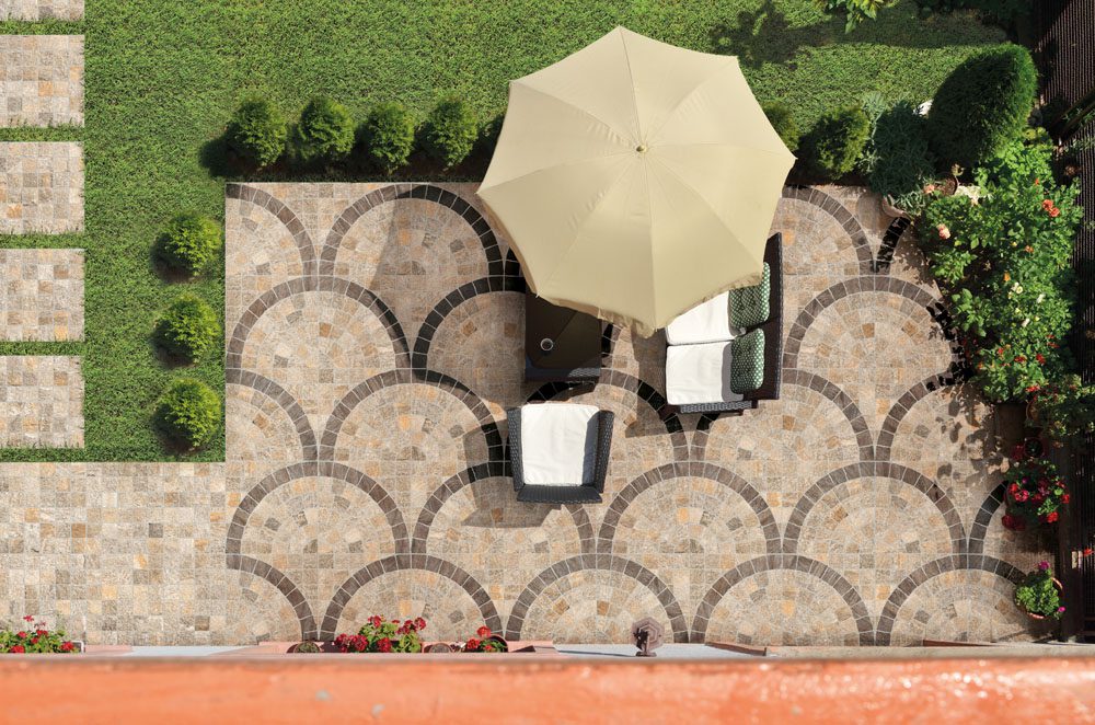 Arco Cobbled Porcelain Paving - The Patio Warehouse Kent UK